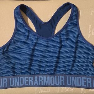 Under Armour Blue Sports Bra 24 Inches Around